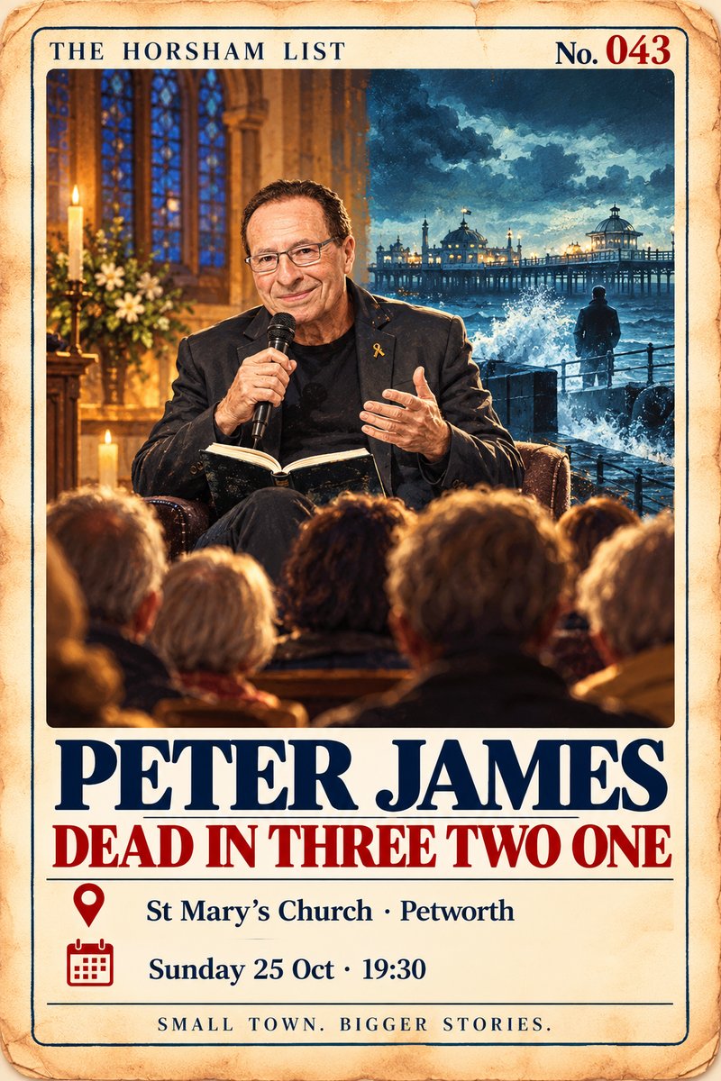 Card: Peter James, Dead in Three Two One